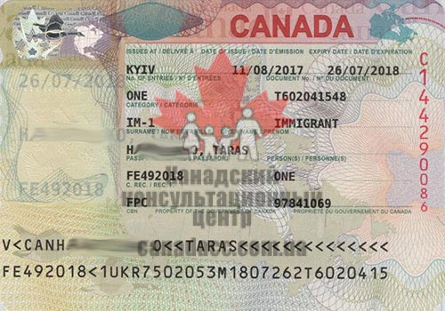 Иммиграционная виза в Канаду, Тарас